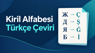 Kiril Alfabesi