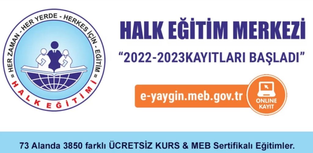 Halk Eğitim Merkezleri ve Verilen Kurslar