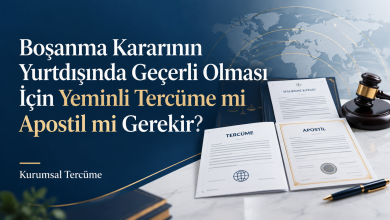 boşanma kararı tercümesi